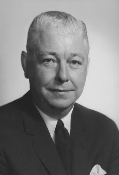 Yeager, C. Robert, received Bachelor of Science in 1933, Business Executive from Middlesboro, Kentucky, Photographer: Fabian Bacharach