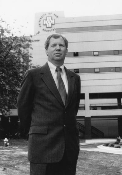 Butler, Frank, Vice President for Medical Center Operations, President, CHA Health Networks, Photograph featured in October 4, 1990 