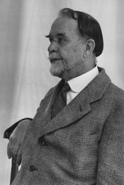 Morgan, Thomas Hunt, b. 1866- d. 1945, 1886 Graduate in Bachelor of Science in Biology and 1888 graduate of Masters, he was a famous geneticist who discovered the link between chromosomes and inherited traits, he was the 1933 Nobel laureate of medicine and worked in a laboratory at the California Institute of Technology, he research there involved the fruit fly which he confirmed Mendel's laws, demonstrate sex linked genes and explain the basis of genetic linkage