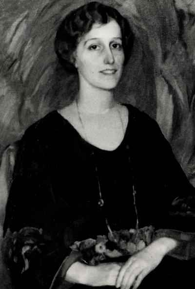 McVey, Frances Jewell, Spouse of University of Kentucky President Frank L. McVey, Instructor of English and Dean of Women