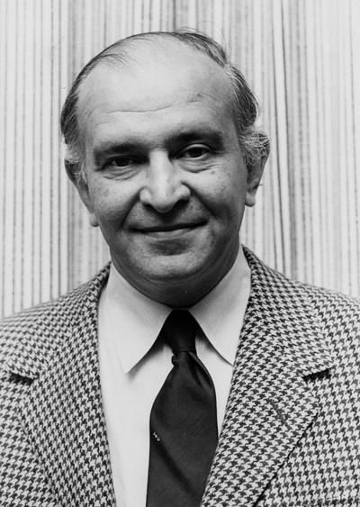 Gaines, John R., businessman and horse farm owner; 1975 - 78 Board of Trustees member; namesake for the Gaines Center for Humanities