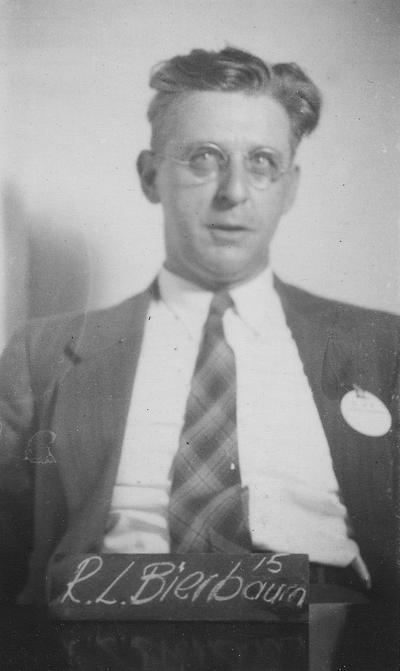Bierbourn, Robert L., Class of 1915, attended reunion in 1940