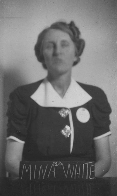 White, Mina, Class of 1920, attended reunion in 1940