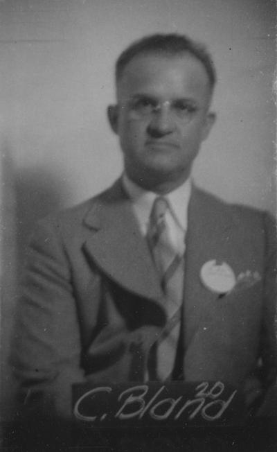 Bland, Clyde, Class of 1920, attended reunion in 1940