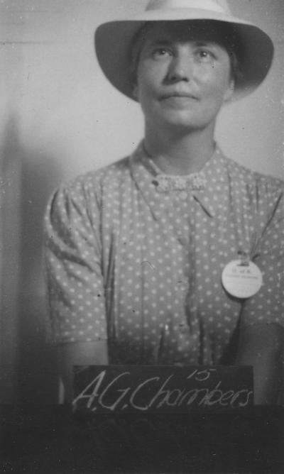 Grainger, Annabel (Mrs. John Sharpe Chambers), Class of 1915, attended reunion in 1940