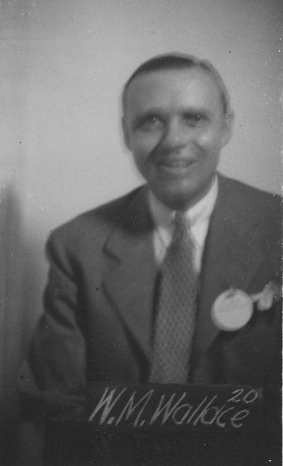 Wallace, W. M., Class of 1920, attended reunion in 1940