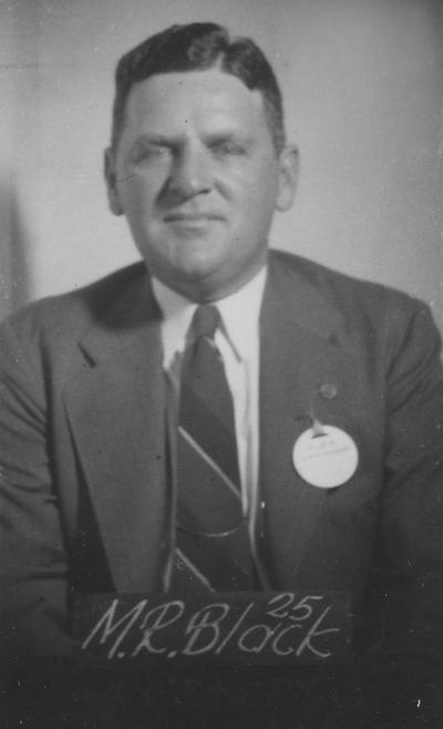 Black, Maurice R. Class of 1925, attended reunion in 1940
