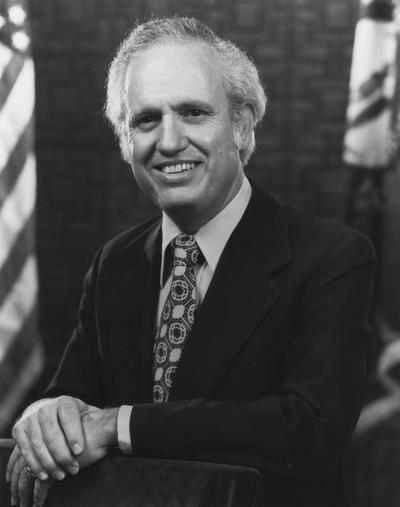 Carroll, Julian M., Alumnus, A.B., 1954; LL.B., 1956, Former Lieutenant Governor and Governor of Kentucky (1971 - 1974, 1975 - 1978)