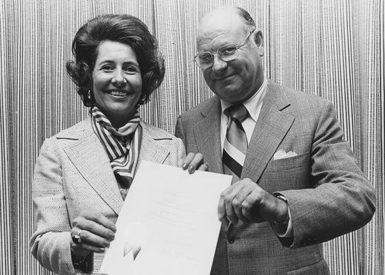 Clark, Betty Carol (Pace), Alumna,, Alumni Representative and Secretary, Board of Trustees, 1971 - 1978, 1980