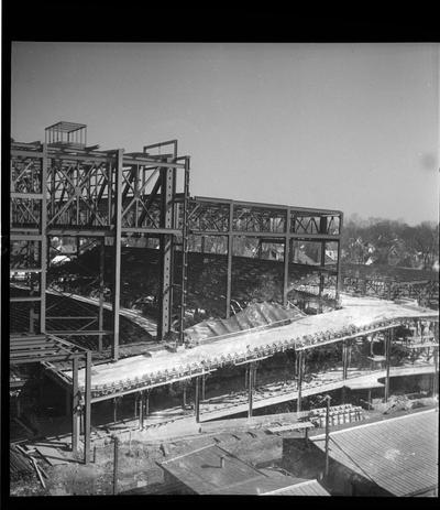 UK Memorial Coliseum Steel Construction