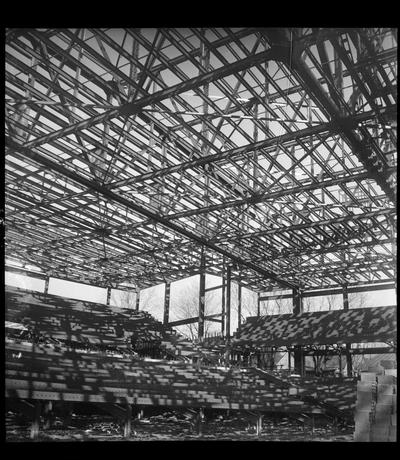 UK Memorial Coliseum Steel Construction