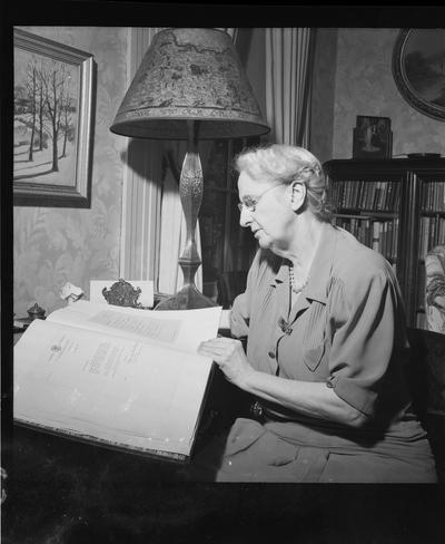 Margaret King Portrait at Home