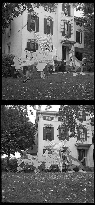 Homecoming Decorations-Fraternities