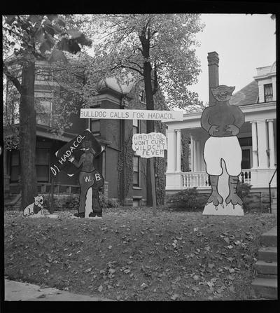 Homecoming Decorations-Fraternities