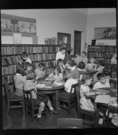 Children in Library