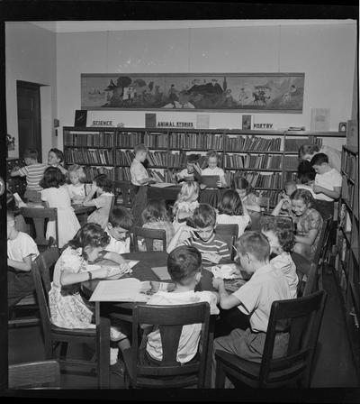 Children in Library