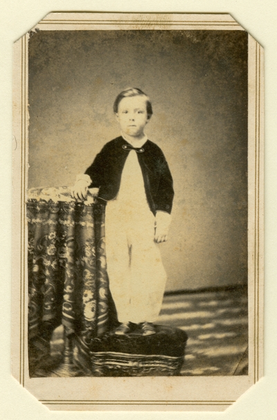 Unidentified boy (Photographer: D. B. Elrod, Lexington, KY)