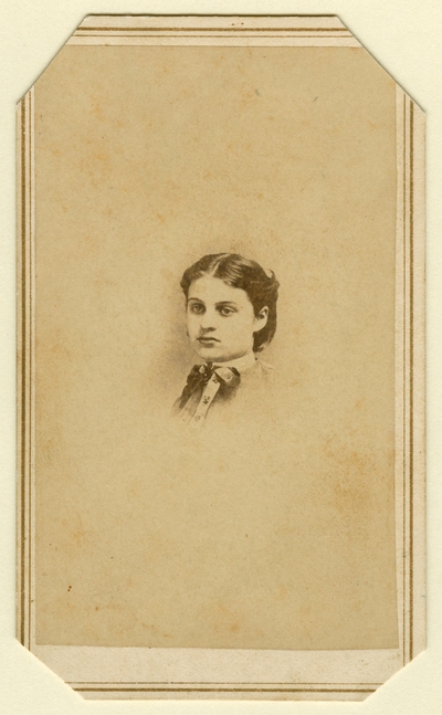 Unidentified woman (Photographer: J. C. Toler, Oxford, OH)