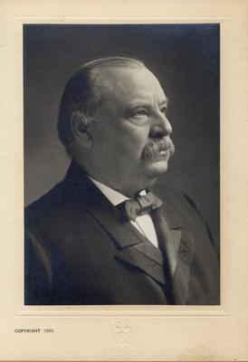 Portrait of United States President, Grover S. Cleveland