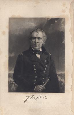 Portrait of General Zac Taylor