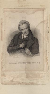 Portrait of William Wilberforce, British abolitionist and member of Parliament