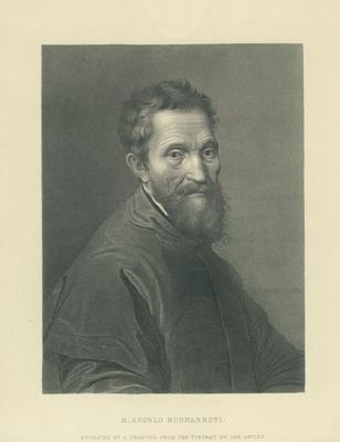 Portrait of M. Angelo Buonarroti