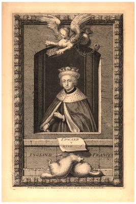 Portrait of King Edward V of England and France