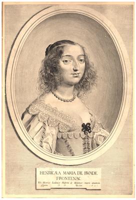 Portrait of Henrica Maria de Buade Frontenac
