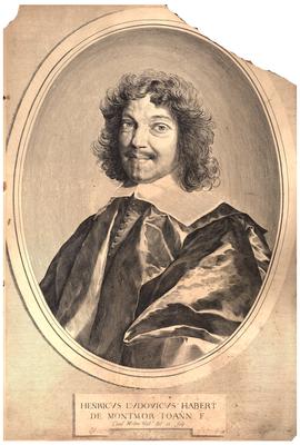 Portrait of Henricus Ludovicus Habert