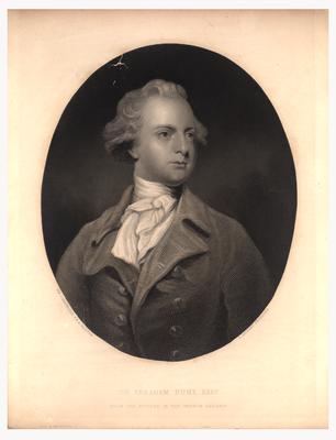 Portrait of Abraham Hume