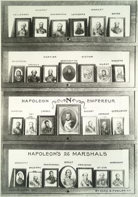 Composite of Napoleon's 26 Marshalls and Napoleon