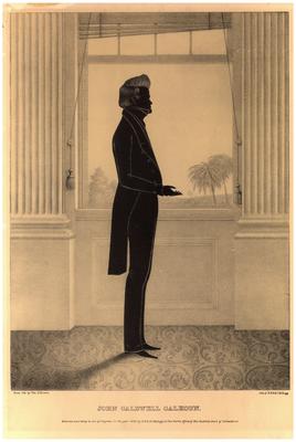 Portrait of John Caldwell Calhoun, American statesman