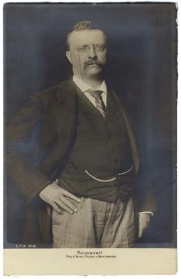 Portrait of Theodore Roosevelt, US President