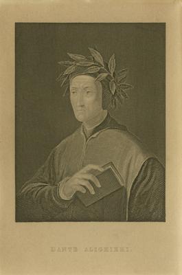 Portrait of Dante Alighieri, Italian poet