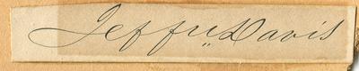 Signature of 