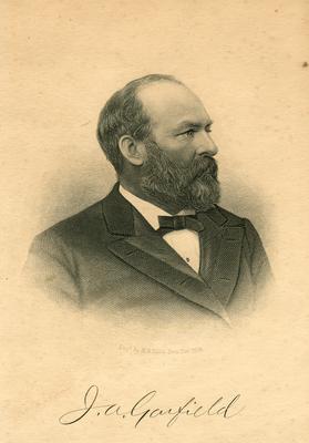 Portrait of US President (1880-1881), James A. Garfield
