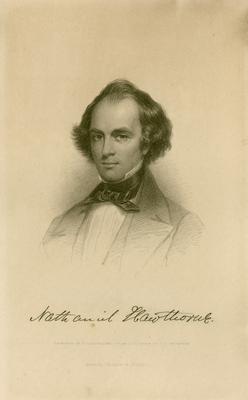 Portrait of Nathaniel Hawthorne as a young man