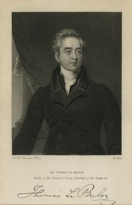 Portrait of Sir Thomas Le Breton