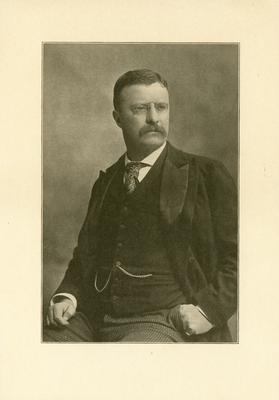 Portrait of Theodore Roosevelt, seated