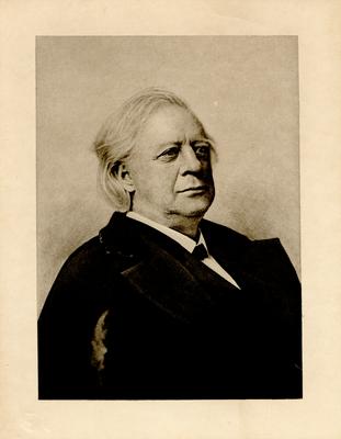 Portrait of Henry Ward Beecher (clergyman, orator, editor, and writer)