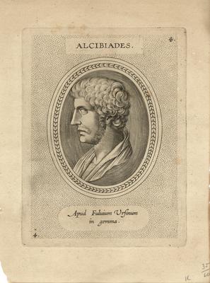 Portrait of Alcibiades, Athenian general and statesman, c.450-404 BC