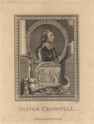 Portrait of Oliver Cromwell, Lord Protector of England