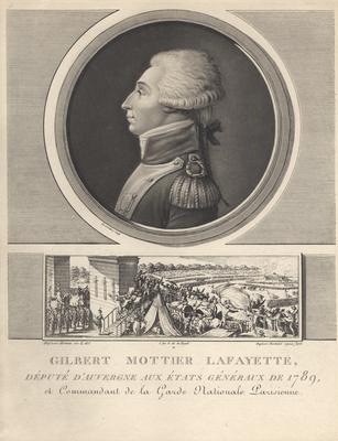 Portrait of Gilbert Mottier Lafayette