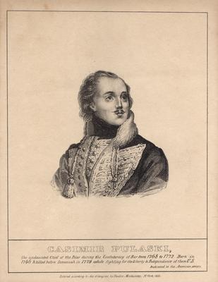 Portrait of General Casimir Pulaski