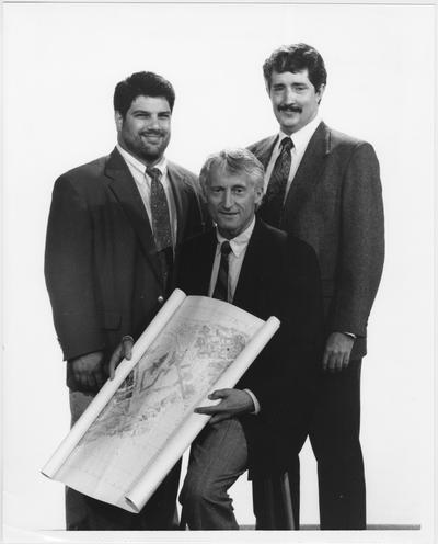 Coal Journal ad series, 1991; From left to right: Tim Canopy, Dr. Andrew Wala, and Doug Knuckles