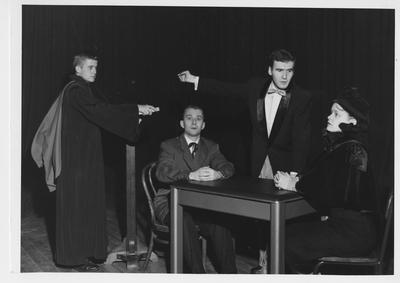 Lab Theater; From left to right: John Darsi, Fred Sliter, Joe Ray, and Nancy Niles