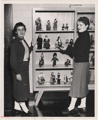 Rees Doll Collection in the Home Economics building; Photographer: John Mitchell