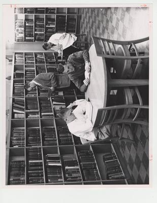 Students at the Pharmacy Library