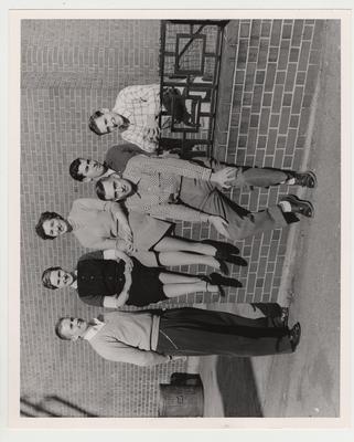From left to right: Joseph Hill, Carol Mollendick, Margie Romaniwita, Eddie Brown, Ted Ayres, and Fred Hackney