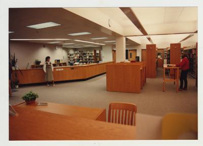 The library at Prestonsburg Community College